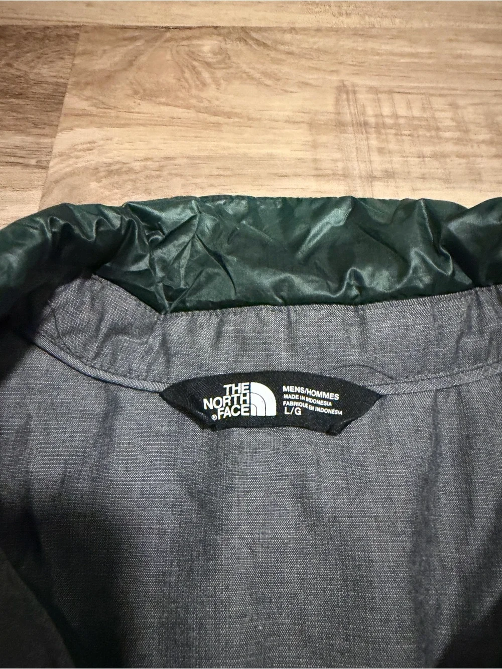 The North Face Lost Coast Thermoball Jacket Men’s Size  L Green Quilted Snap